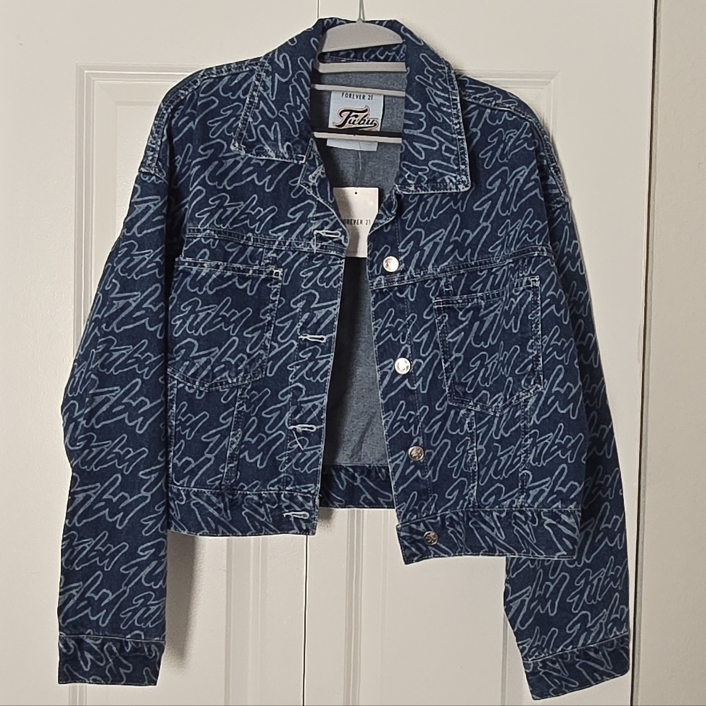 FUBU Blue Jean Jacket